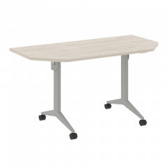 X-Pull Стол складной мобильный X.M-7.T1 Денвер светлый/Серый металл 1440*720*753