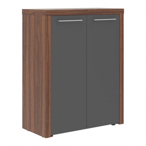 Шкаф с глухими средними дверьми и обвязкой ZMC 85.1 Антрацит/Орех Даллас 964х452х1219 ZENN