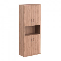 Шкаф с двумя комплектами глухих малых дверей СТ-1.5 Ясень Шимо 770*365*1975 IMAGO