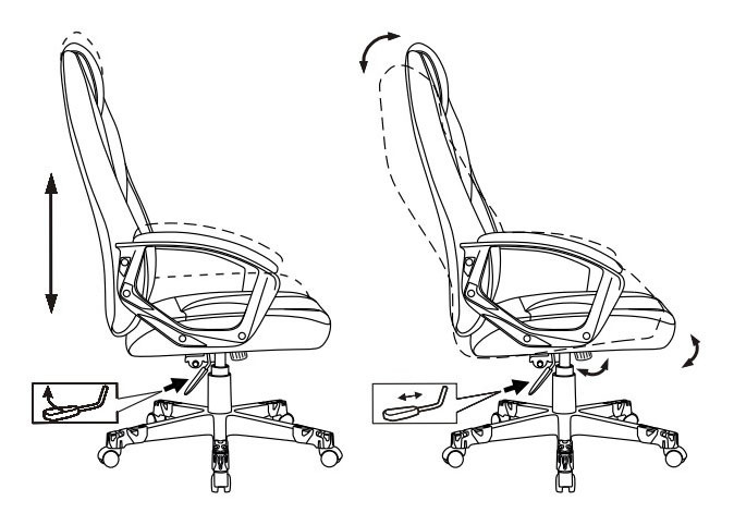 Кресло игровое Zombie GAME 16 черный/голубой эко.кожа/ткань крестов. пластик