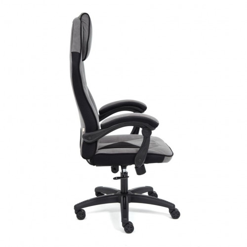 Кресло ARENA, флок , серый/черный, 29/35