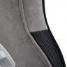 Кресло ARENA, флок , серый/черный, 29/35