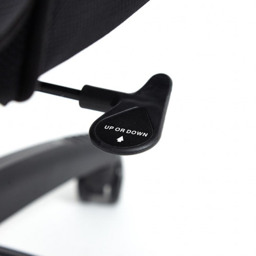 Кресло ARENA, флок , серый/черный, 29/35