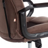 Кресло DRIVER (22), флок/ткань, коричневый, 6/TW-24