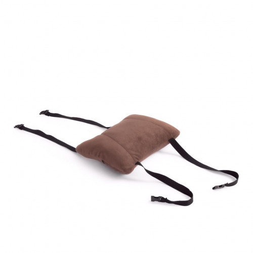 Кресло DRIVER (22), флок/ткань, коричневый, 6/TW-24