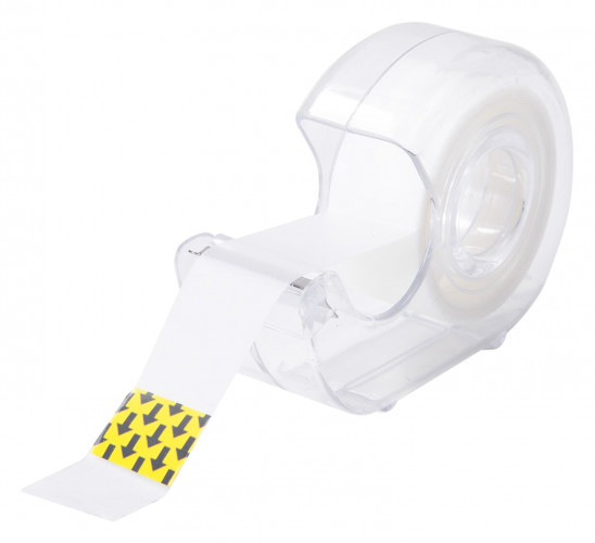 Клейкая лента канцелярская Deli EA30011 прозрачная шир.18мм дл.7.62м 50мкр невидимая блистер (упак.:1шт)