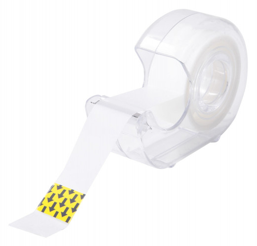 Клейкая лента канцелярская Deli EA30011 прозрачная шир.18мм дл.7.62м 50мкр невидимая блистер (упак.:1шт)