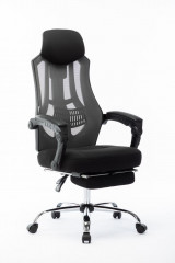 Кресло руководителя  007 NEW H-051 black frame