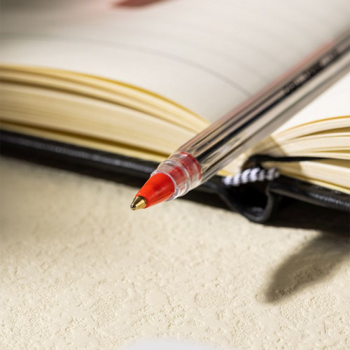 Набор ручек шариков. Deli Think EQ4-MT прозрачный d=1мм ассор. черн. индив. пак.ев. (10шт) кругл. 3цв.