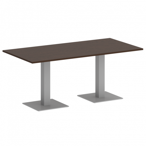 Home Office Стол прямоугольный VR.SP-5-180.2 Венге/Серый металл 1800*900*750
