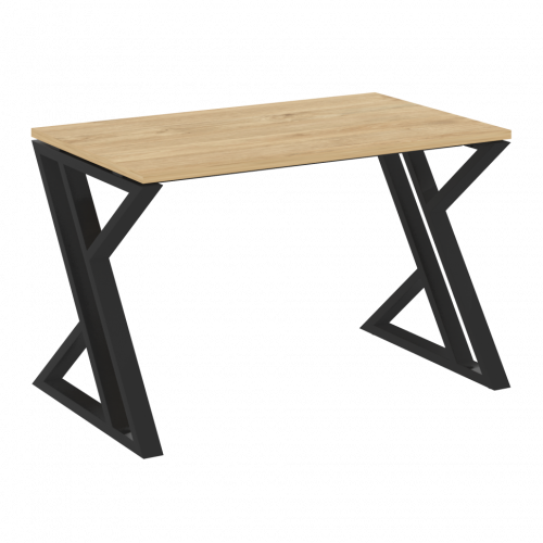 Loft Стол рабочий VR.L-SRZ-2.7 Тиквуд светлый/Чёрный металл 1180*720*750