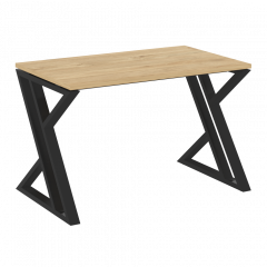 Loft Стол рабочий VR.L-SRZ-2.7 Тиквуд светлый/Чёрный металл 1180*720*750