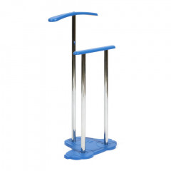 Вешалка NICKY, МДФ/металл, 30*41,5*84 см, синий