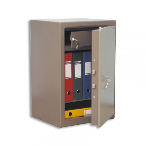 Сейф взломостойкий Valberg ASK Карат-67 T коричневый с трейзером (ключевой замок)