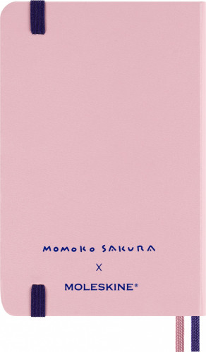 Блокнот Moleskine LIMITED EDITION SAKURA LESU07MM710 Pocket 90x140мм обложка текстиль 160стр. линейка подар.кор. Momoko Sakura