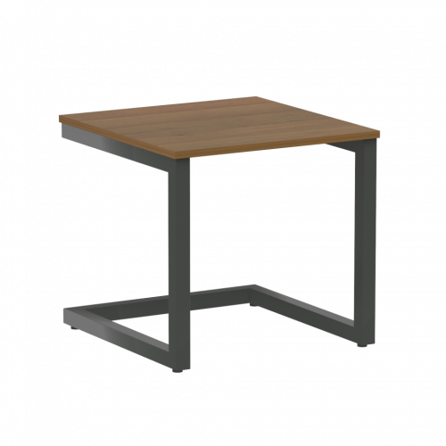 Home Office Стол журнальный VR.SP-2-58.G Орех/Антрацит металл 580*600*550