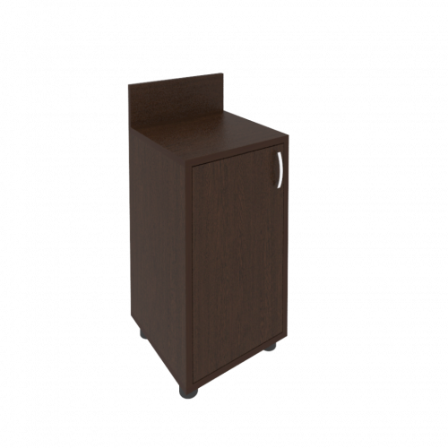 Light Тумба (узкая) с полкой и бортиком С-ТУ-40 (L) Венге 400*400*750