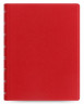 Тетрадь Filofax SAFFIANO 115033 A5 PU 56л линейка съемные листы спираль двойная красный