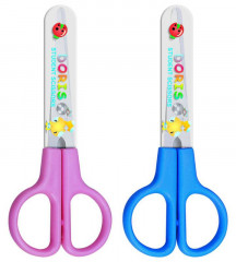 Ножницы Deli E6021 детские 120мм сталь ассорти пакет с европод.