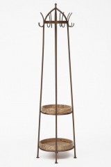 Вешалка Secret De Maison COZY ( mod. 14526 ) , металл/дерево манго, 43*43*185, античная медь/натуральный