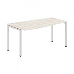 Стол эргономичный XSCT 169(L) Сосна Эдмонт/Алюминий 1600х700/900х750 XTEN-S