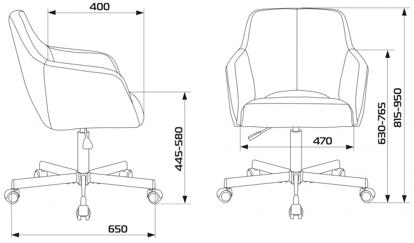 Кресло Бюрократ CH-380M леопардовый Italia LEO крестов. металл черный