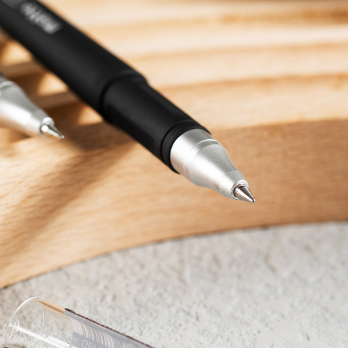 Ручка гелев. Deli Arris EG64-BK черн d=0.5мм черн. черн.