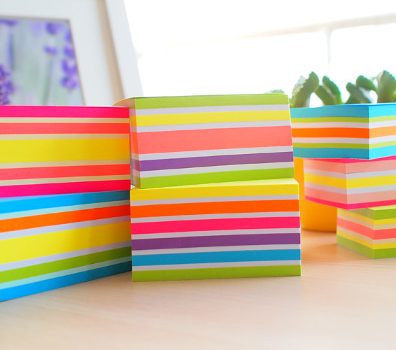 Блок самоклеящийся бумажный Stick`n 21536 76x76мм 400лист. 70г/м2 неон+пастель 4цв.в упак.