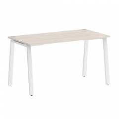 Home Office Стол письменный VR.SP-3-138.A Денвер светлый/Белый металл 1380*720*750