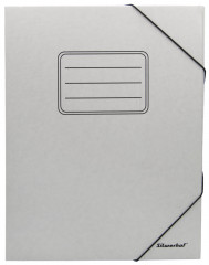 Папка архивная на резинке Silwerhof ПАР-75БЕЛЫЙ микрогофрокартон корешок 75мм 325x250x75мм белый