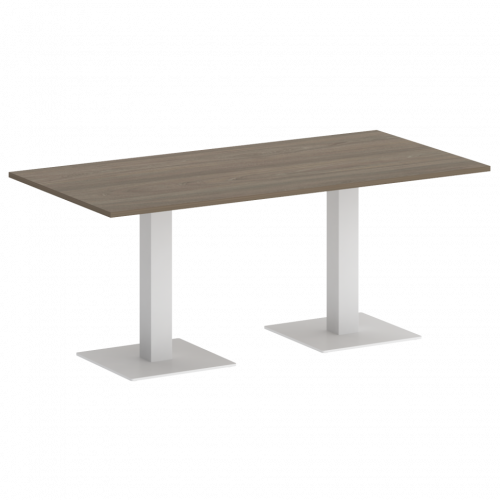 Home Office Стол прямоугольный VR.SP-5-180.2 Вяз/Белый металл 1800*900*750