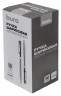 Ручка шариков. автоматическая Buro прозрачный d=0.7мм син. черн. кор.карт. сменный стержень линия 0.5мм без инд. Маркировки