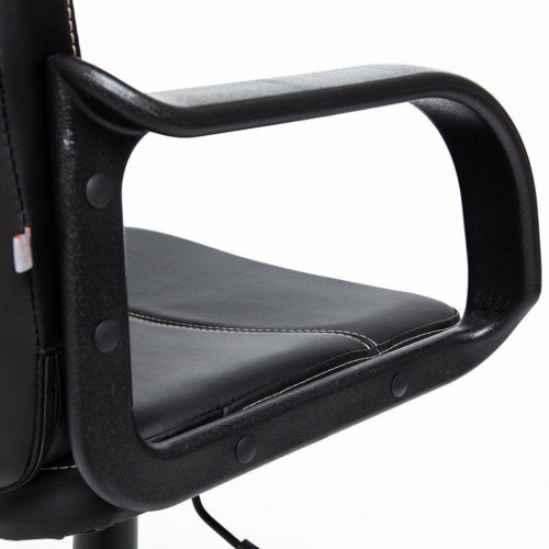 Кресло BAGGI, кож/зам, черный, 36-6