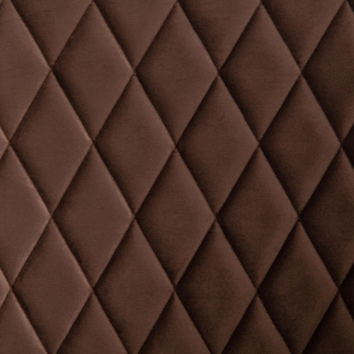 Кресло BREMO (mod. 708), ткань/металл, 58х55х83 см, высота до сиденья 48 см, коричневый barkhat 12/черный