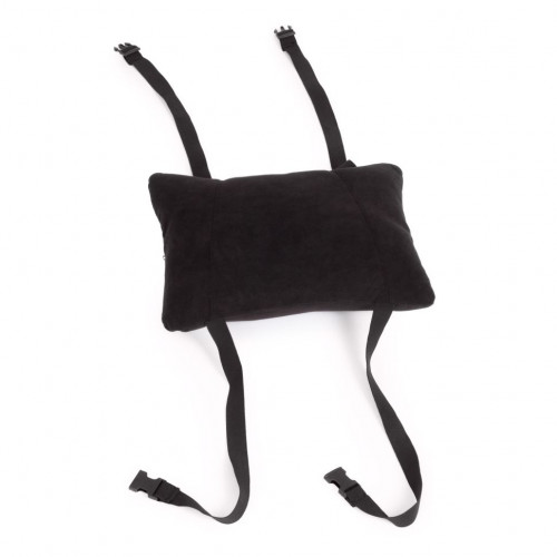 Кресло DRIVER (22), флок/ткань, черный/серый, 35/TW-12