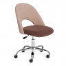 Кресло LATINA, флок , бежевый/коричневый, 7/6