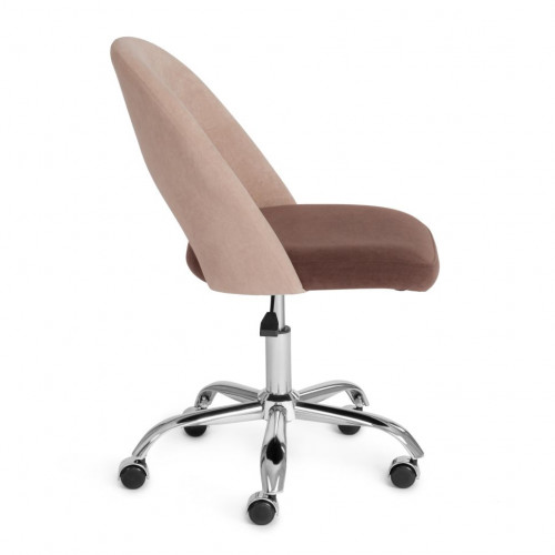 Кресло LATINA, флок , бежевый/коричневый, 7/6