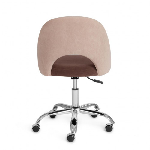 Кресло LATINA, флок , бежевый/коричневый, 7/6