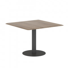 Конференц стол WCT 1111 Дуб Сонома/Антрацит 1100х1100х754 WAVE