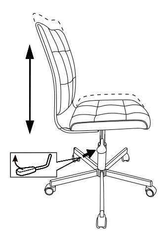 Кресло Бюрократ CH-330M леопардовый Italia LEO крестов. металл черный