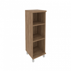 First Стеллаж средний узкий KSU-2 Дуб табак 401*432*1260