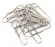 Скрепки Silwerhof 194041 никель 28мм (упак.:100шт) картонная коробка