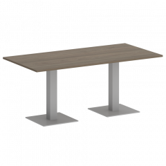 Home Office Стол прямоугольный VR.SP-5-180.2 Вяз/Серый металл 1800*900*750