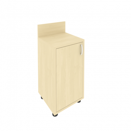 Light Тумба (узкая) с полкой и бортиком С-ТУ-40 (L) Клён 400*400*750