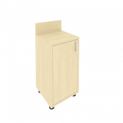 Light Тумба (узкая) с полкой и бортиком С-ТУ-40 (L) Клён 400*400*750