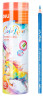 Карандаши цв. Deli EC00338 ColoRun трехгран. тополь 36цв. мет.туб. (36шт)