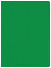 Папка с 40 прозр.вклад. Buro -ECB40GREEN A4 пластик 0.5мм зеленый