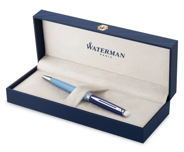 Ручка шариков. Waterman Hemisphere Colour Blocking (2179927) Blue CT M син. черн. подар.кор.