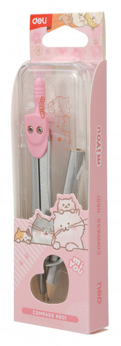 Циркуль Deli EH601 в компл.:карандаш