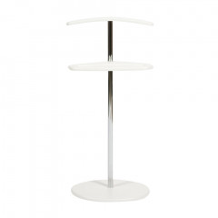 Вешалка BOBBY МДФ/металл, 39х28х85 см, белый